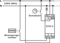 Schaltungsbeispiel: ETD 2 Hotelschaltung